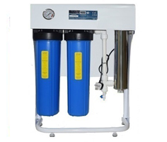 Water Filtration System With UV