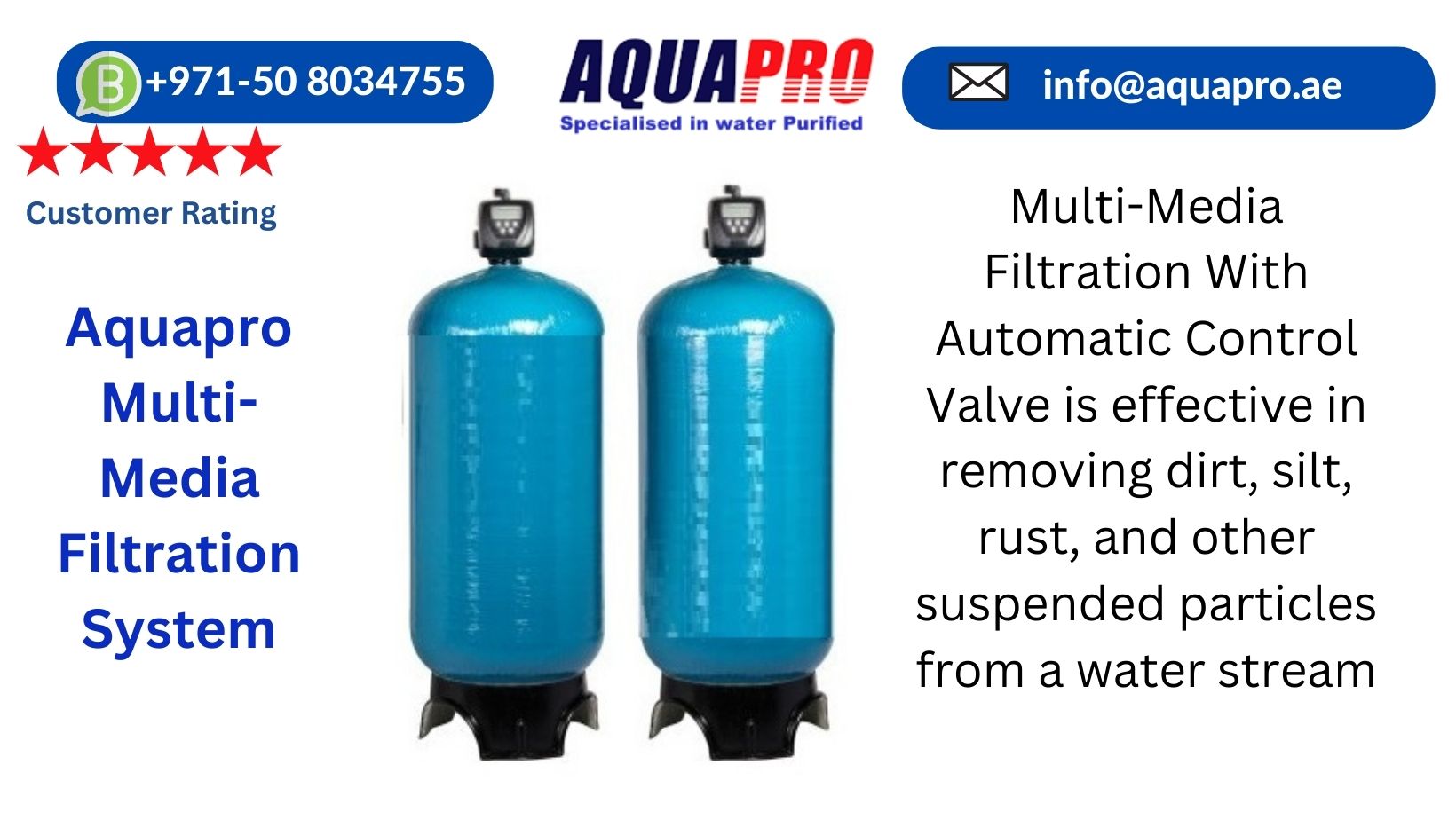 AquaPro Multi-Media Filtration System